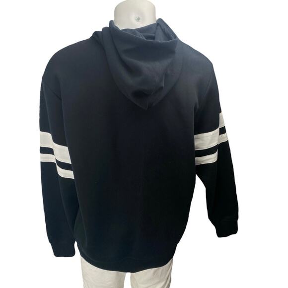 New Balance Basketball First Light Men's Black Hoodie Hooded Sweatshirt Size L - Picture 2 of 5